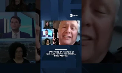 Garotinho prevê evento "grave" no Rio de Janeiro nesta quinta-feira e cita rede de inteligência