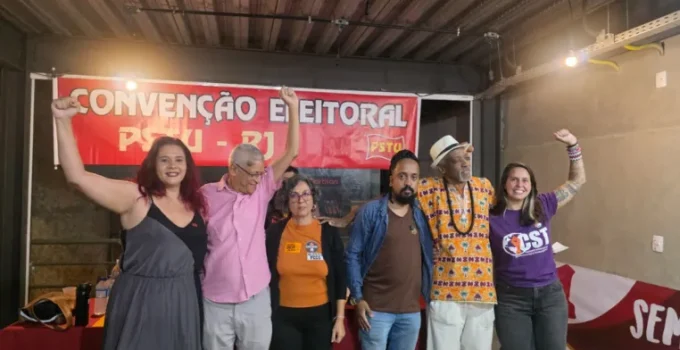 PSTU no Rio de Janeiro: Cyro Garcia e Paula Falcão confirmados para eleições de 2026