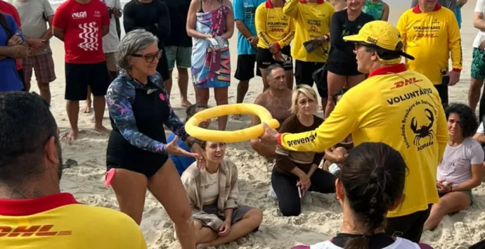 Dia Mundial de Prevenção ao Afogamento: Ação em Copacabana Ensina Técnicas Cruciais para Salvar Vidas