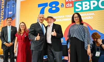 Lula elogia desembargador que governa o Rio como 'milagre da política' em evento sobre ciência