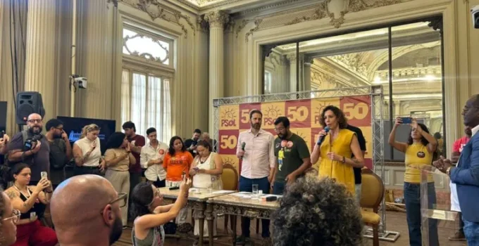 Federação PSOL-Rede Confirma William Siri como Candidato ao Governo do RJ e Mônica Benício ao Senado