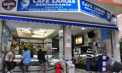 Bares de SP e Rio se unem em campanha para salvar o tradicional Café Lamas após incêndio