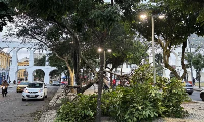 Ventania causa apagão e paralisa transportes no Rio de Janeiro; veja orientações de segurança