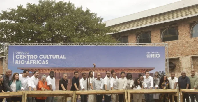 Obras do Centro Cultural Rio-Áfricas são iniciadas na Zona Portuária do Rio, reforçando a identidade e memória afro-brasileira