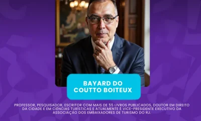 Otávio Leite lidera painel sobre futuro do turismo brasileiro no Rio Innovation Week 2026 com Bayard Boiteux e Luana Sotero