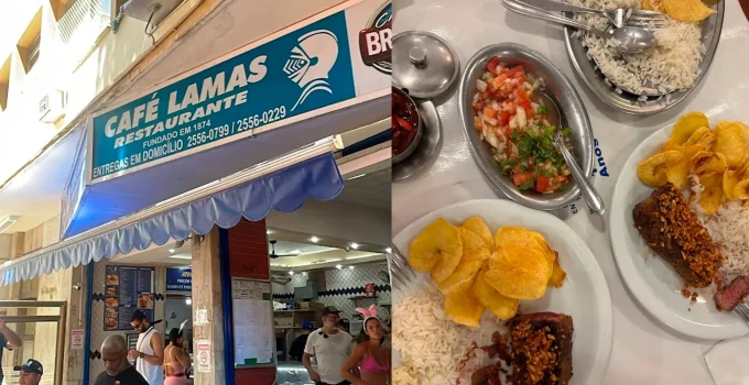 Incêndio no Restaurante Mais Antigo do Brasil: Café Lamas Sofre Prejuízos e Lanza Campanha para Reabertura