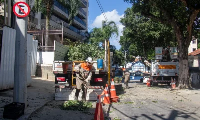 Rio de Janeiro: 14 mil clientes sem luz após ventania; duas mortes confirmadas