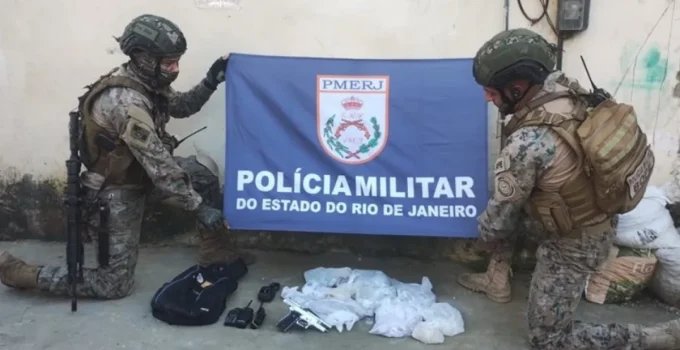 Bope Realiza Operação em Vargem Grande, Zona Sudoeste do Rio, e Apreende Armas e Drogas
