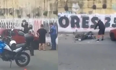Motociclista Destrói a Própria Moto em Blitz Policial na Zona Norte do Rio de Janeiro