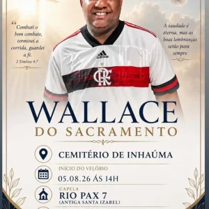 Candidato a Deputado Federal Wallace do Sacramento é Sepultado em Inhaúma Após Ser Baleado em São João de Meriti