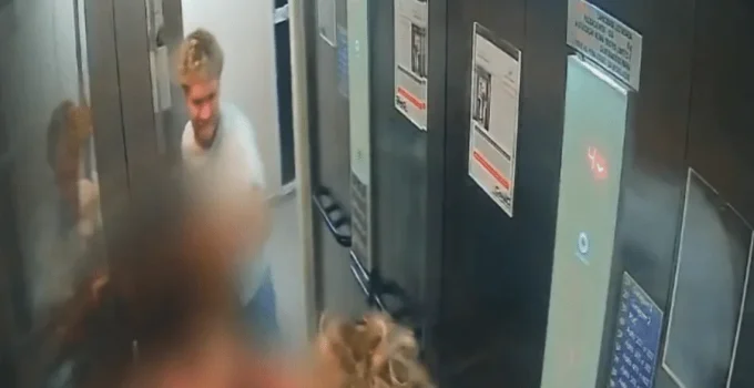 Americano é Preso no Rio de Janeiro Após Agredir Namorada com Socos e Chutes em Elevador de Condomínio; Câmeras Flagraram Agressão