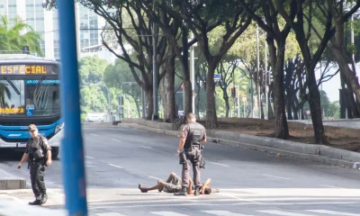 Homem em Situação de Rua é Baleado por Policiais Militares no Centro do Rio Após Suposta Tentativa de Invasão ao TJRJ