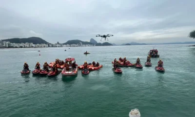Bombeiros do RJ lançam Operação Verão 2025/2026 com drones falantes e investimento de R$ 23 milhões em segurança nas praias