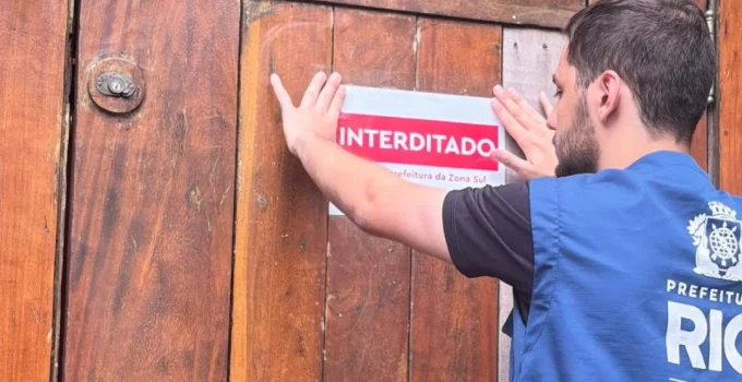 Imóvel é Interditado na Gávea, Zona Sul do Rio, por Realização de Eventos Irregulares e Perturbação do Sossego