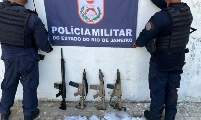 Polícia em São Gonçalo: Suspeito morto em confronto e apreensão de quatro fuzis em operação