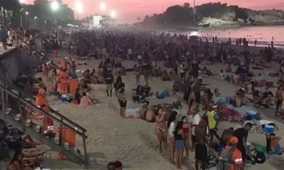 Praias do Rio Lotadas 24h Dificultam Limpeza da Comlurb em Meio a Onda de Calor e Feriados