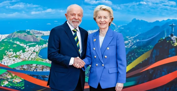 Lula se reúne com líderes da União Europeia no Rio de Janeiro para discutir acordo Mercosul-UE e agenda internacional