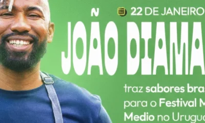 Chef João Diamante Leva Sabores da Orla Carioca ao Festival Gastronômico Medio y Medio no Uruguai