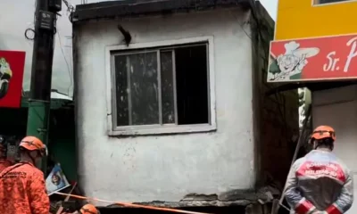 Vídeo: Casa desaba na Rocinha, Rio de Janeiro, após chuvas; Prefeito alerta sobre riscos em encostas