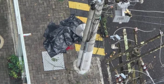 Idosa morre atingida por galho após explosão de transformador em Icaraí, Niterói, em dia de alerta da Defesa Civil