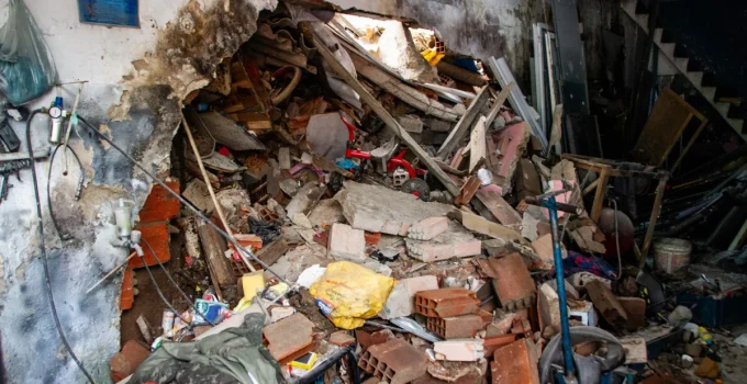 Vídeo Revela Imóvel em Ruínas Horas Antes de Desabar no Maracanã: 'Isso Vai Vir Abaixo'