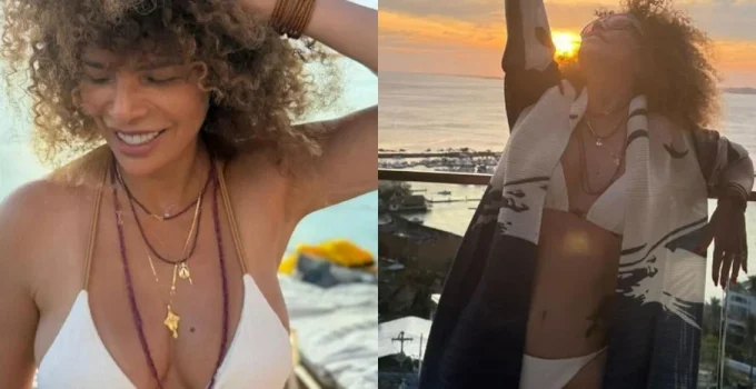 Vanessa da Mata celebra 50 anos com festa animada e fotos de biquíni; veja line-up de Carnaval