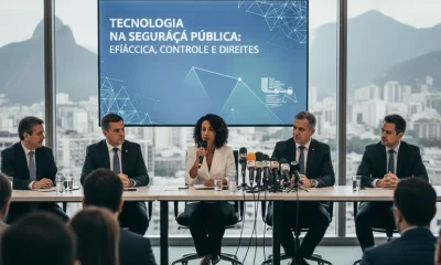 Tecnologia na Segurança Pública do RJ: Diálogos Debatem Avanços e Desafios do Reconhecimento Facial e Dados Integrados