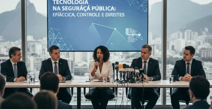 Tecnologia na Segurança Pública do RJ: Diálogos Debatem Avanços e Desafios do Reconhecimento Facial e Dados Integrados