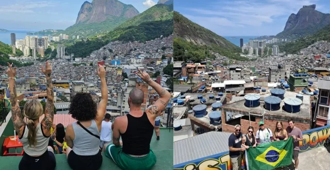 Lajes da Rocinha Viram Novo Cartão Postal Turístico com Vídeos de Drone e Filas de Visitantes