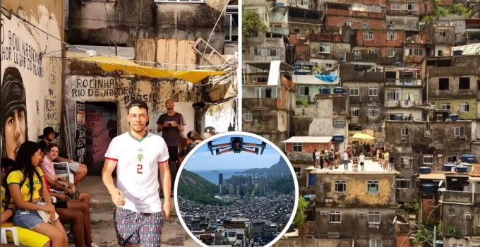 Turistas Enfrentam Filas de 2 Horas para Vídeos com Drone na Rocinha: O Fenômeno Na Favela Drone