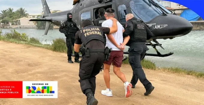 MJSP: Estratégia de Cooperação Garante Prisão do Bicheiro Mais Procurado do Rio de Janeiro em Cabo Frio