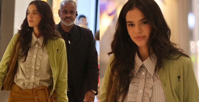 Bruna Marquezine é vista em shopping no Rio de Janeiro após folga pós-Carnaval e celebração com Shawn Mendes