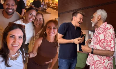 Gilberto Gil, Paolla Oliveira e Viviane Araújo brilham em feijoada com celebridades no Rio