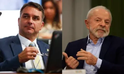 Pesquisa Realtime/Bigdata: Flávio Bolsonaro lidera intenções de voto no Rio contra Lula, aponta levantamento