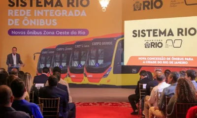 Prefeitura do Rio firma contrato para 316 novos ônibus na Zona Oeste, com foco em Campo Grande e Santa Cruz