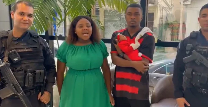 Polícia Militar do RJ Salva Recém-Nascida de 6 Dias que Engasgou com Leite Materno em Barra Mansa