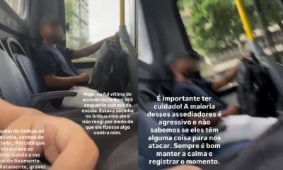 Polícia indicia homem filmado por jovem durante importunação sexual em ônibus na Rocinha