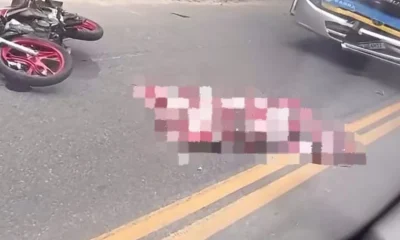 Motociclista morre em grave acidente com ônibus na Estrada do Itanhangá, Rio de Janeiro