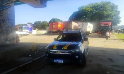 PRF intensifica fiscalização na Ponte Rio-Niterói e autua caminhões por irregularidades e excesso de velocidade