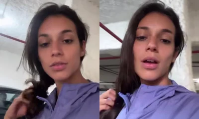 Ex-BBB Alane Dias sofre susto ao ser atropelada por moto no Rio de Janeiro; atriz relata tranquilidade após queda
