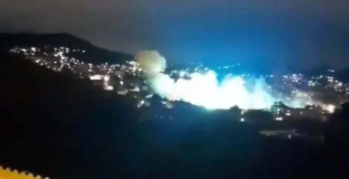 Explosão em Linha de Trem Assusta Moradores de Quintino; Vídeo Mostra Clarão Intenso na Zona Norte