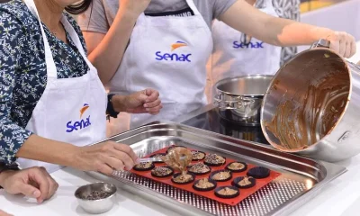Senac RJ abre aulas-show gratuitas de gastronomia em Petrópolis com foco em doces e culinária japonesa