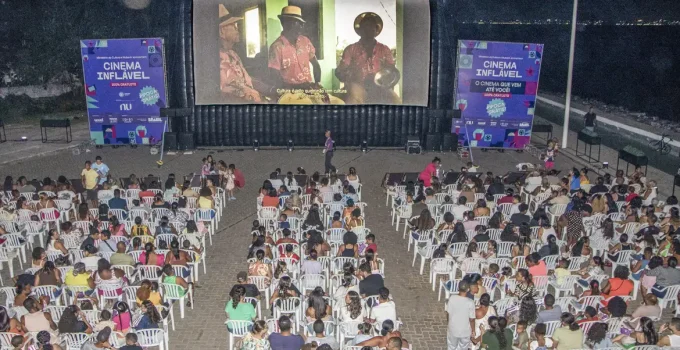Cinema Inflável Gratuito Chega a Tanguá, RJ, Levando Cultura e Lazer para a Comunidade