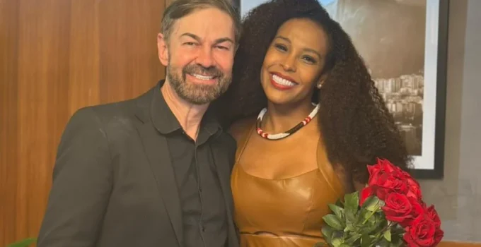 Ex-BBB Sol Vega recebe flores e champanhe em clínica de estética no Rio e anuncia novos procedimentos